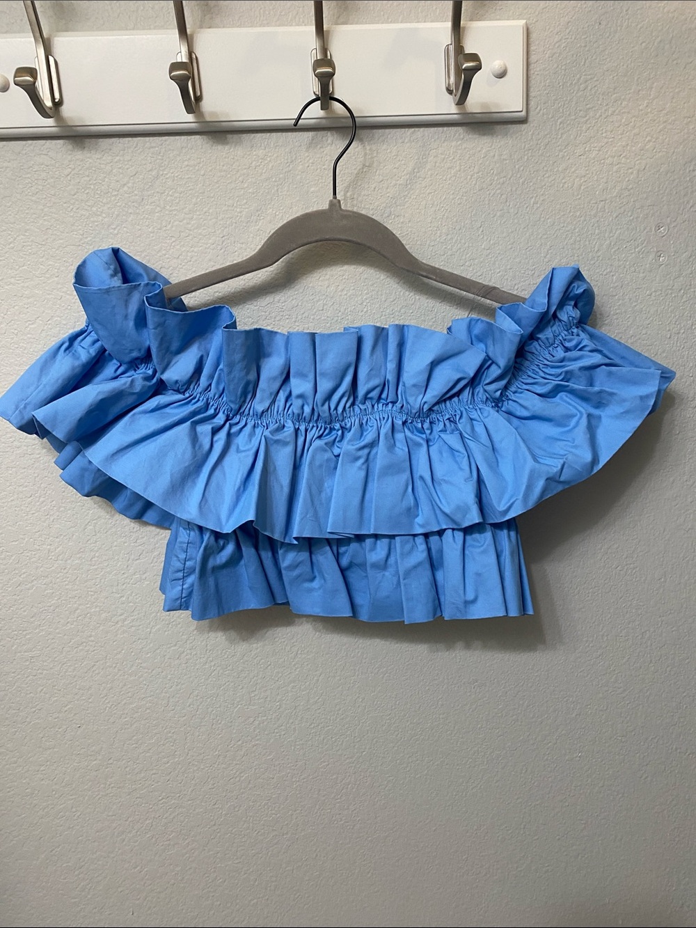 Off the Shoulder Tube Top/Midriff Top